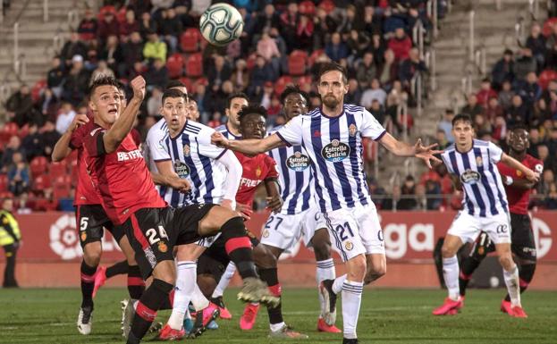 Cuando Míchel Herrero no es titular, el Real Valladolid se muestra incapaz de ganar