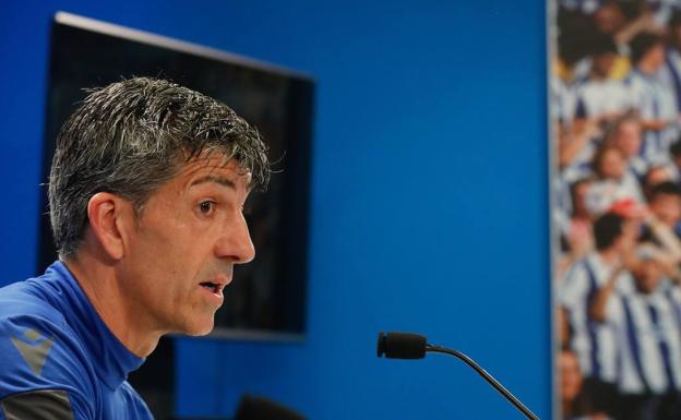 Alguacil sacará ante el Real Valladolid «el mejor equipo posible» sin pensar en la Copa