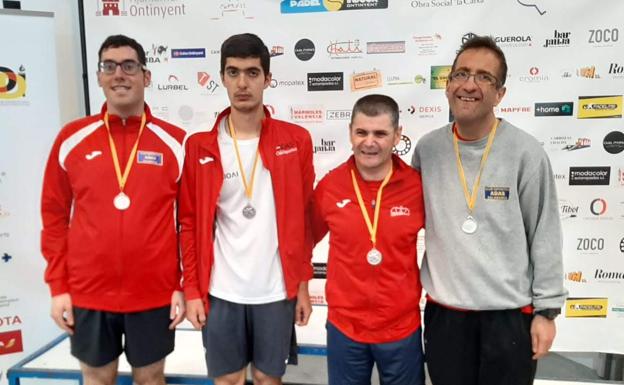 Subcampeonato en el Nacional de Pádel para ADAS y AVIVA de Salamanca