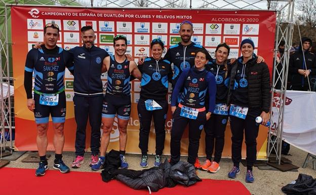 Ángel Gutiérrez gana la prueba Open del Campeonato de España de Duatlón por clubes