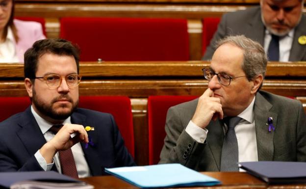 Torra exige un sí o un no al referéndum en la próxima reunión de la mesa