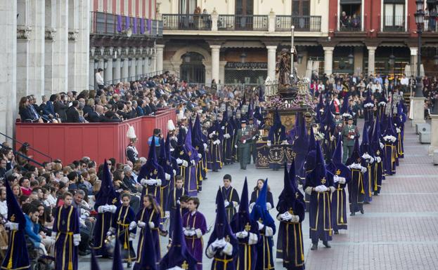 Las cofradías cobrarán el IVA de las entradas de la Plaza Mayor para la Procesión General de Valladolid