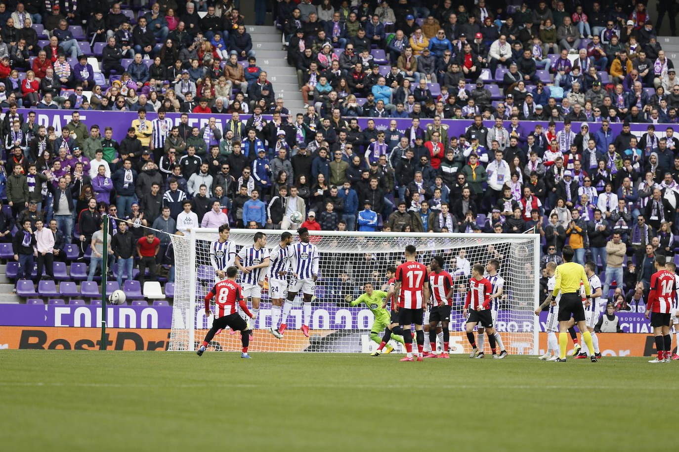 Las imágenes del Real Valladolid 1-4 Athletic Club