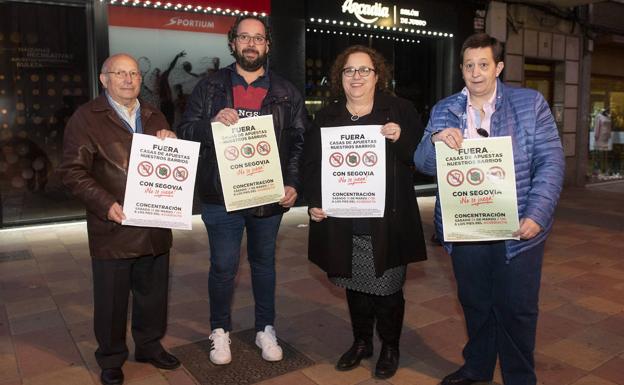 La cruzada vecinal contra las casas de apuestas en Segovia gana fuerza