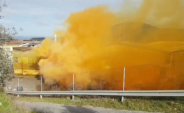Finalizado el operativo en Ponferrada tras la fuga que provocó un 'incidente químico'