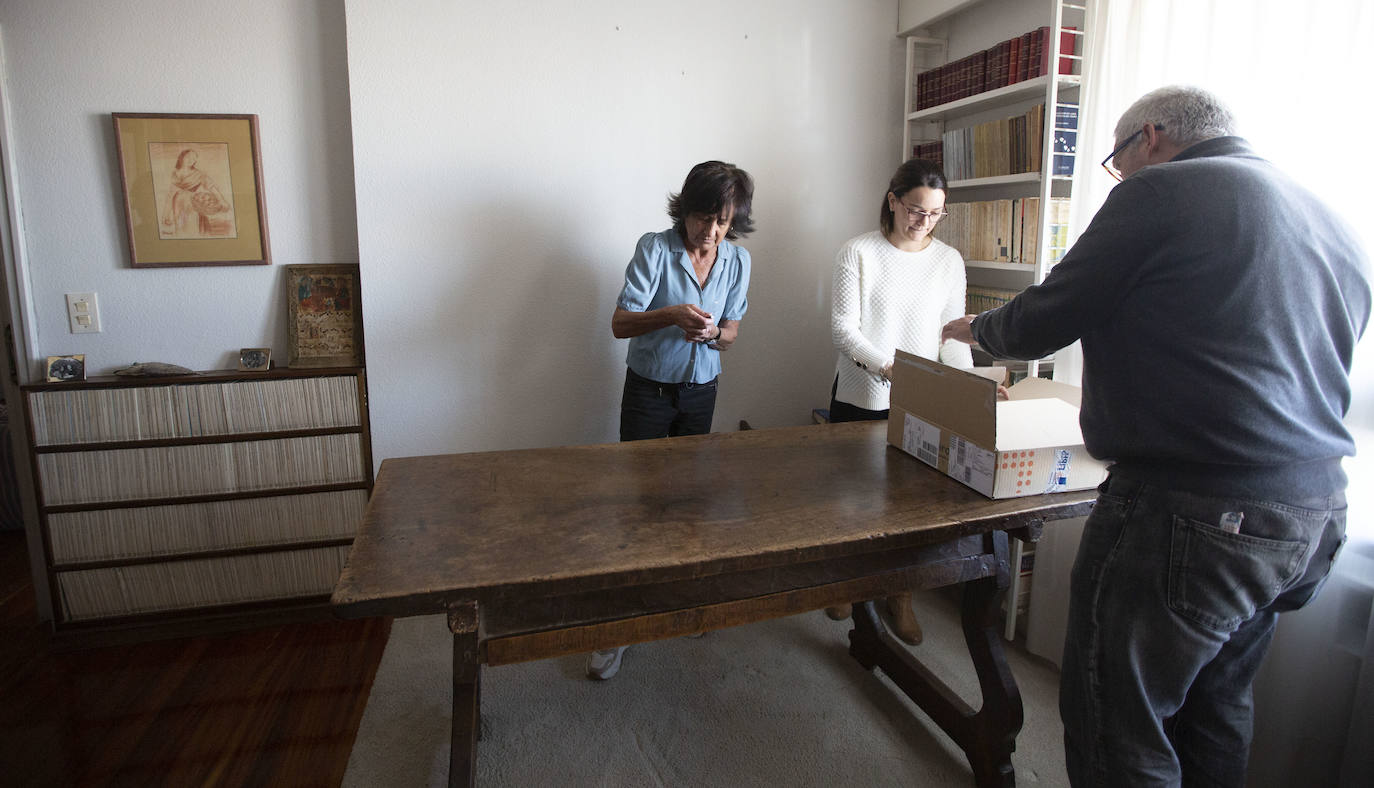 El despacho de Miguel Delibes se muda a la Biblioteca Nacional