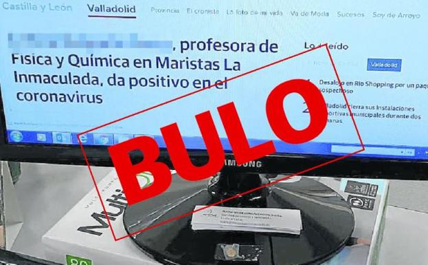 La Policía investiga un bulo sobre un (falso) positivo en coronavirus de una profesora de los Maristas de Valladolid