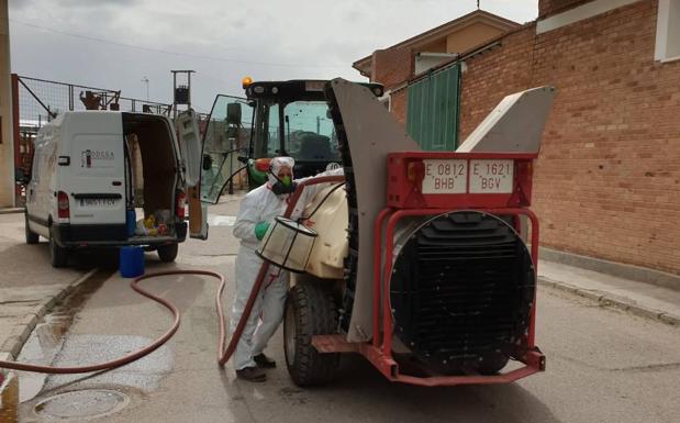 Tractores contra el coronavirus en la comarca de Torozos