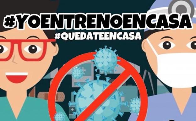 Lanzan desde Salamanca 'Yoentrenoencasa', prueba 'on line' no competitiva para recaudar dinero y donarlo para material sanitario
