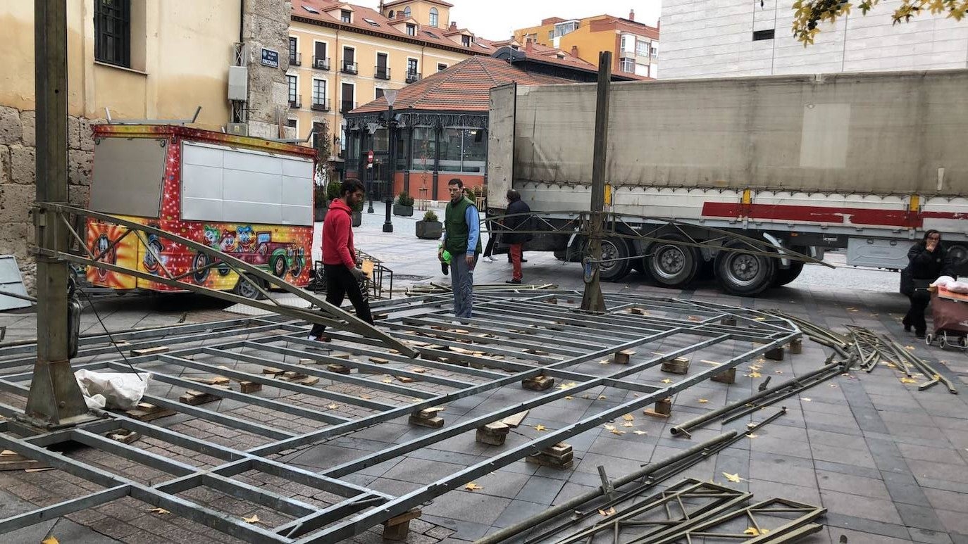 La continuidad del 30% de los feriantes de Valladolid, en riesgo por la crisis