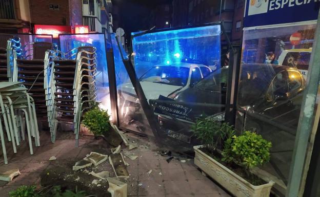 Los accidentes de tráfico caen el 88% con solo dos choques leves al día en Valladolid