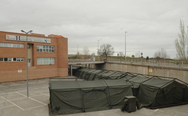 Los enfermos de coronavirus ocupan 22 de las 30 camas de las UCIs habilitadas en Segovia