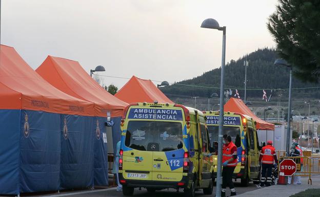 El confinamiento reduce las urgencias de los hospitales de Valladolid a casi una tercera parte