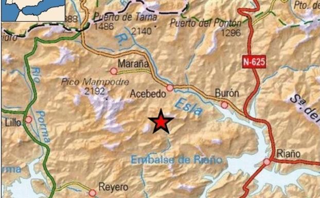 Un terremoto de 2,8 grados sacude la localidad leonesa de Acebedo