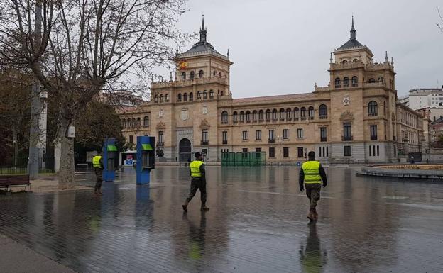 Un abril inestable marca el inicio de una Semana Santa sin procesiones en Valladolid