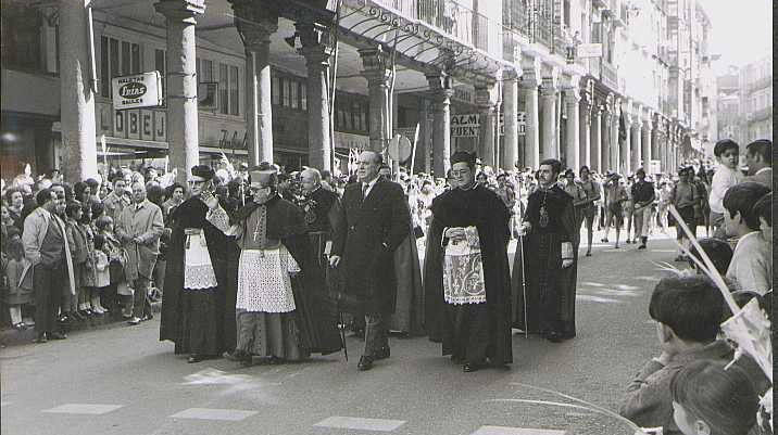 Así vivía Valladolid el Domingo de Ramos en la década de los setenta