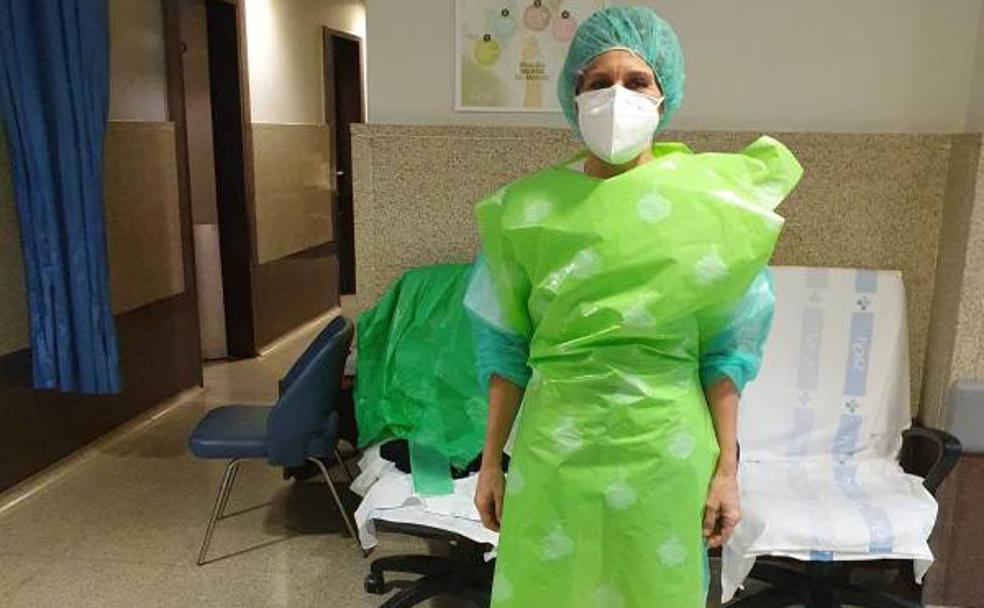 Una liberada sindical en la primera línea contra el virus