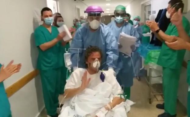 Sale el primer paciente de la UCI en Palencia con coronavirus