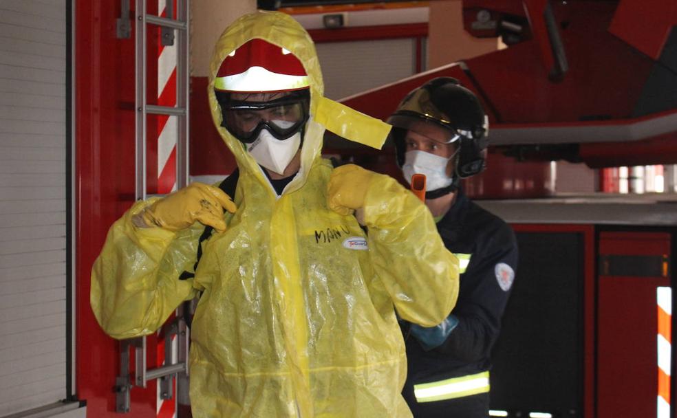 Raúl Fernández, bombero: «Un 60% de los servicios son de apertura de puertas»