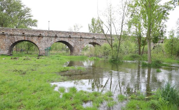 Las últimas lluvias provocan que el Tormes se desborde en Salamanca