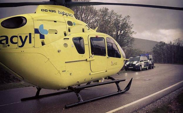 Fallece un guardia civil de Tráfico en un accidente de moto en El Maíllo