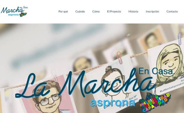 Asprona retoma en Valladolid su tradicional marcha «en casa» para el 9 de mayo