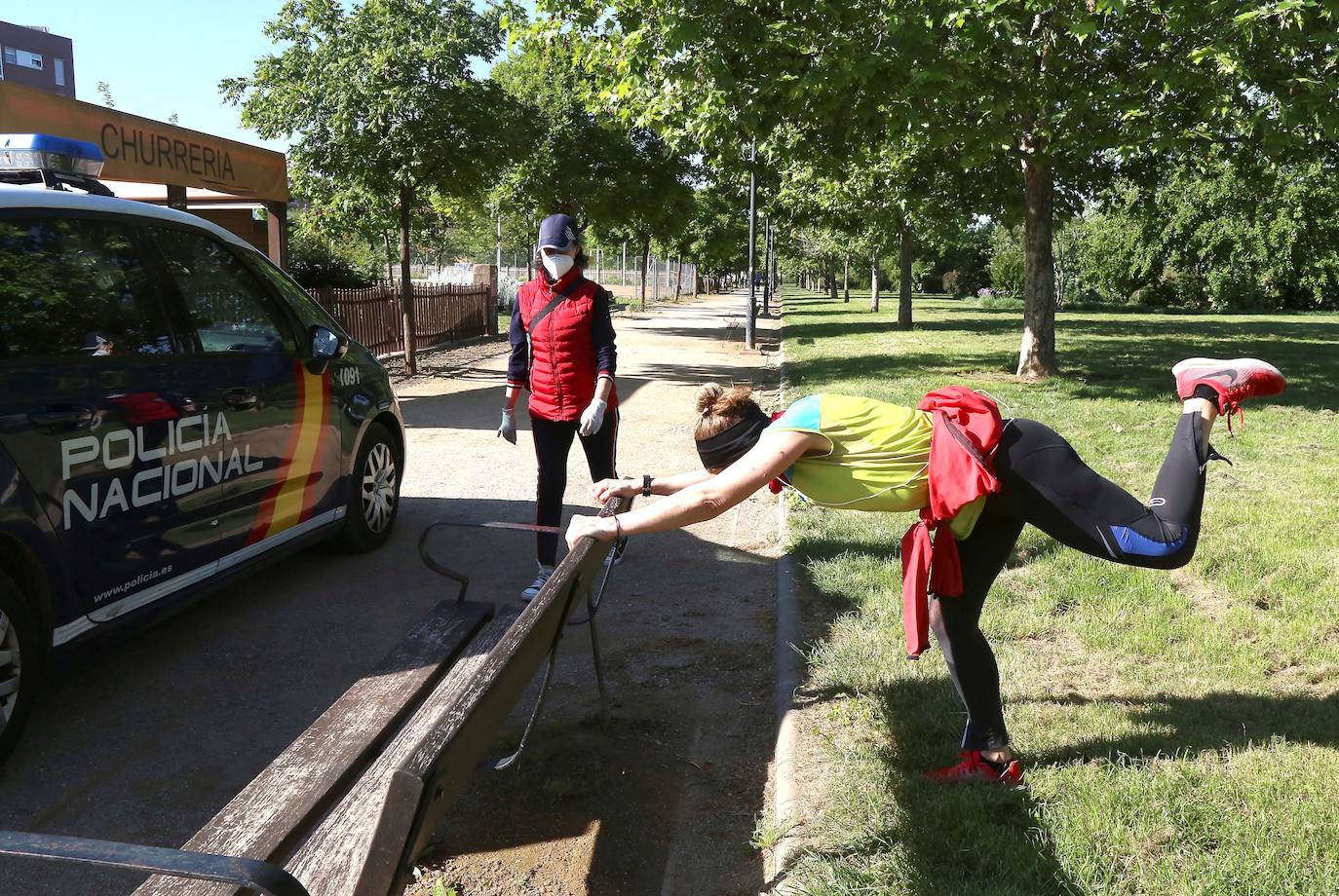 España sale a hacer deporte, en imágenes