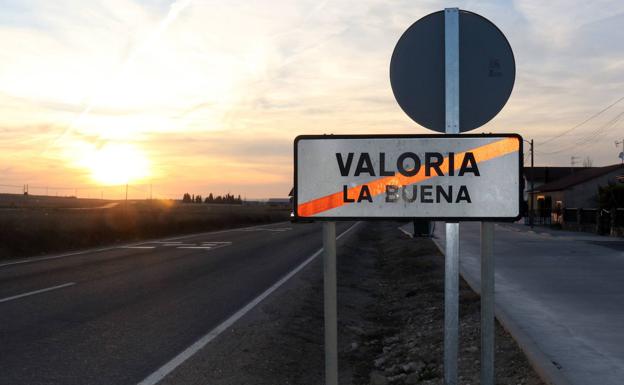 Cortado el acceso desde Valoria la Buena a la A-62 para estabilizar un terraplén