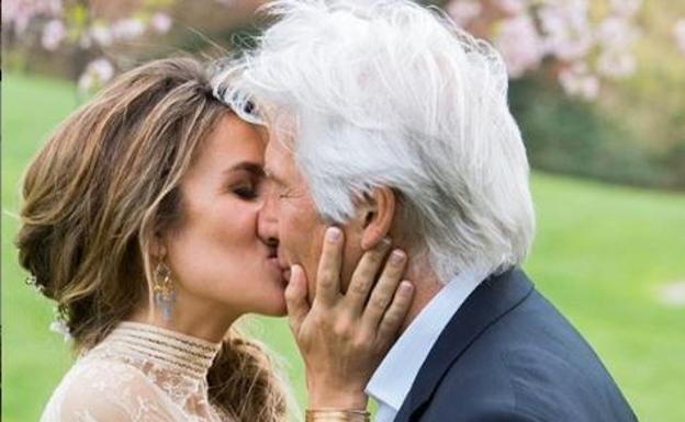 Las fotos inéditas de la boda de Richard Gere y Alejandra Silva