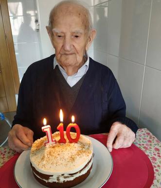 Los 110 años de Germán: «¡Ay madre, pero dónde voy yo tan mayor!»