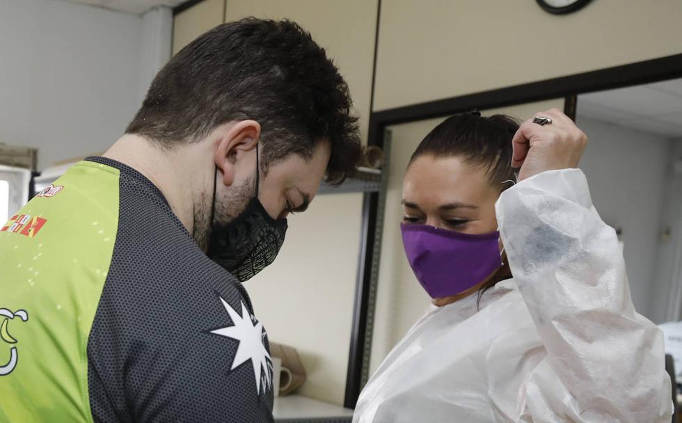 «Llevamos más de dos meses sin descansar ni los domingos»