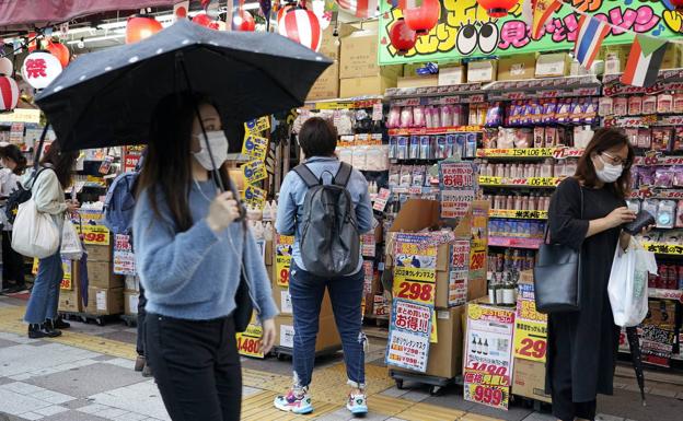 El coronavirus arrebata a Japón el 3,4% de su PIB en el primer trimestre