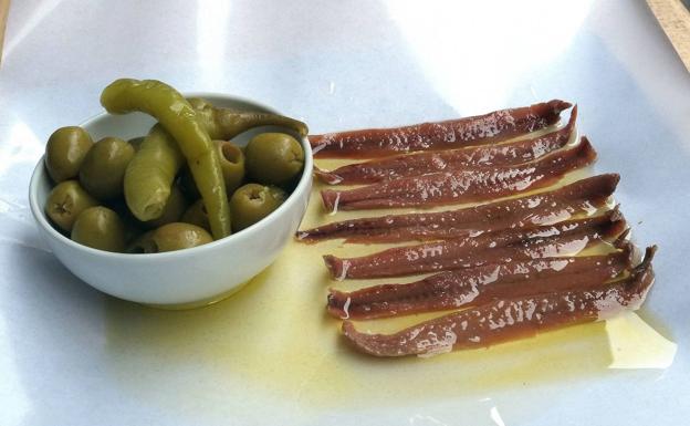 Anchoas en salazón