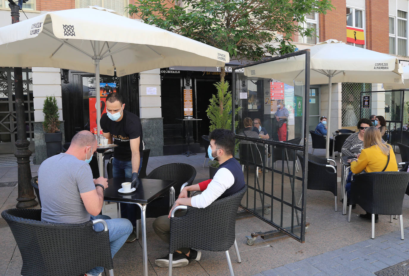 Palencia roza la imagen de normalidad en las calles