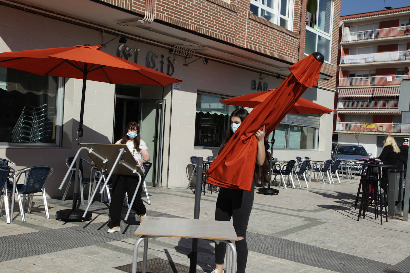 La hostelería despierta también en la zona sur de la capital palentina