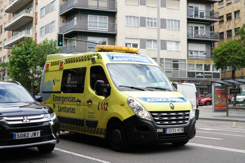 Herido un motorista en una caída en Miranda del Castañar