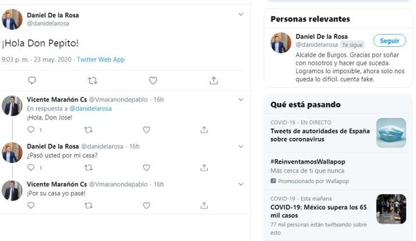 El alcalde de Burgos denuncia una cuenta fake en Twitter que intenta suplantar su identidad