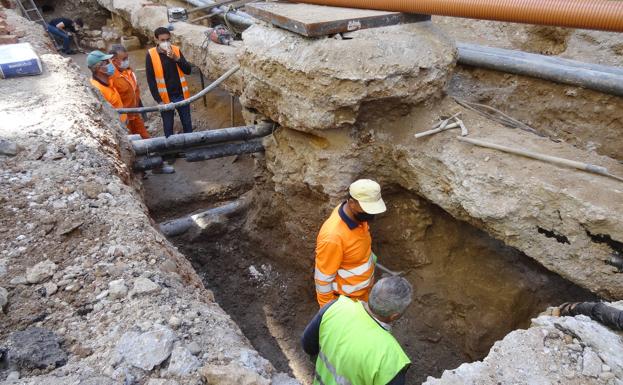 El hallazgo de otro muro apunta a la localización de la capilla fúnebre del rey irlandés en Valladolid