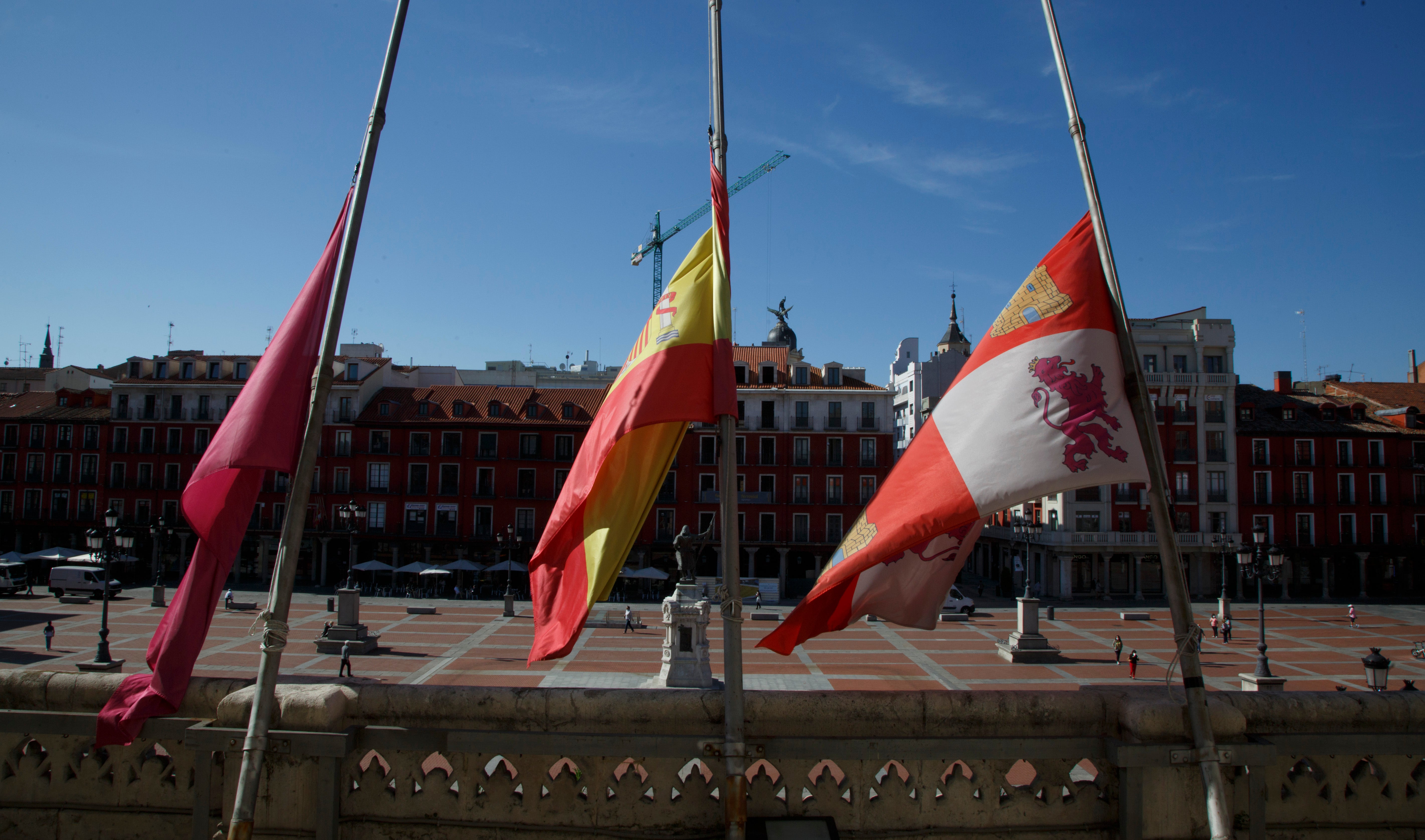 Luto en Valladolid por las víctimas del coronavirus