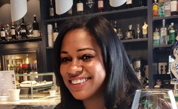 Confianza en una copa de vino