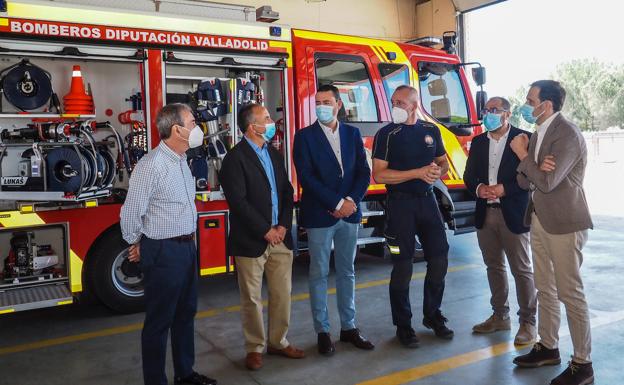 La Diputación de Valladolid invierte 1,1 millones en la renovación de la flota de Bomberos