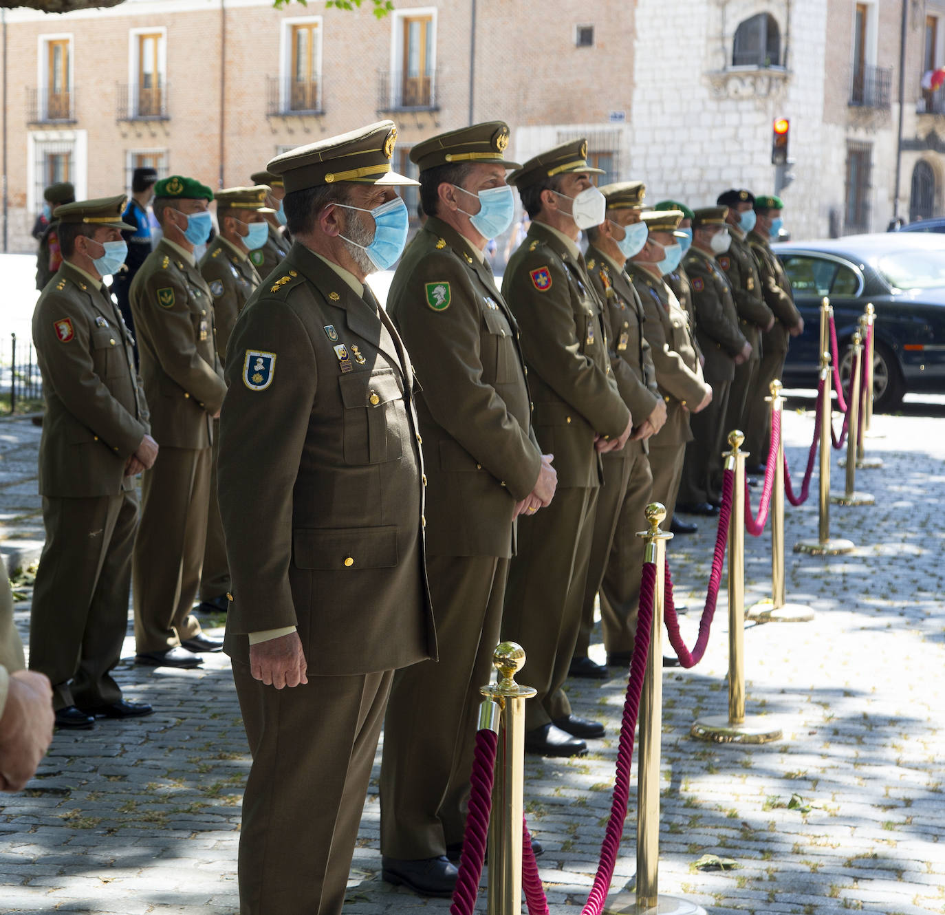 Homenaje a los miembros de las Fuerzas Armadas fallecidos en acto de servicio durante la pandemia
