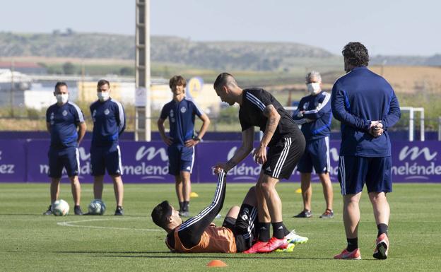 El Real Valladolid coge velocidad a dos semanas vista de la vuelta de la competición
