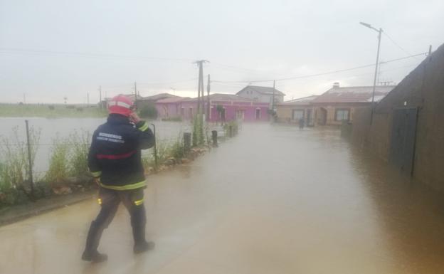 Las tormentas sorprenden a Salamanca y generan algunos problemas en la provincia