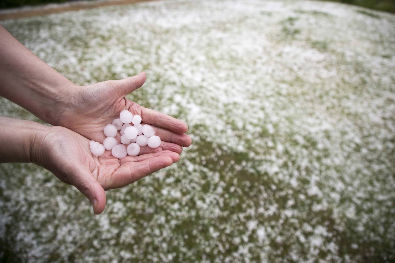 Las tormentas descargan más de 20 litros en zonas de las provincias de Soria y Ávila