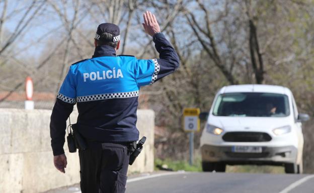 Interponen 80 multas por exceso de velocidad en una hora y media en una calle de Palencia