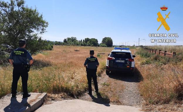 La Guardia Civil de Palencia investiga a tres menores por el robo en una finca de Grijota