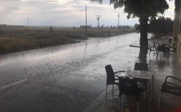 Vídeo: tormenta en la provincia de Valladolid