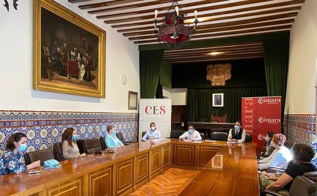 CES y la Cámara de Salamanca conocen las necesidades y demandas de las guarderías