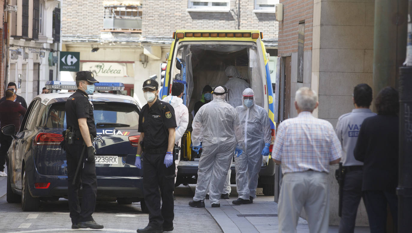 Un detenido, evacuado de los juzgados de Valladolid con síntomas de coronavirus